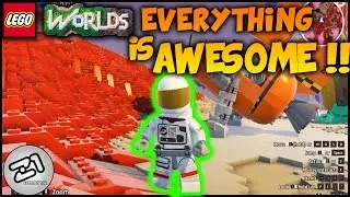 Lego Worlds Ep 1 EVERYTHING IS AWESOME !! | Lets Play Lego Worlds Gameplay | Z1 Gaming