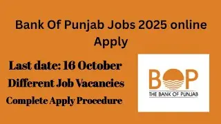 &ldquo;Bank of Punjab Jobs 2025 | Apply Online | Latest BOP Career Opportunities&rdquo;