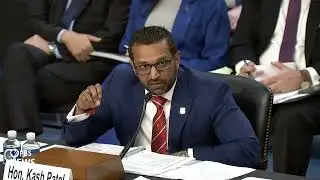 WATCH: Sen. Kennedy questions FBI Director Patel in hearing on his leadership