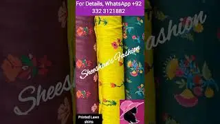 Printed Lawn Shirts #lawn #lawncollection2023