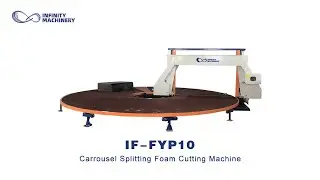 IF-FYP10 Carrousel Splitting Foam Cutting Machine - Efficient Cutting, Precision Guaranteed!