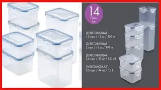 Lock & Lock 14-Piece Food Storage Set: Freshness You Can Trust