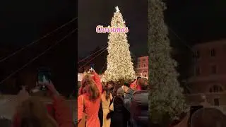 Christmas Rome. #christmas #xmass #festival #light #beautiful #tourism #world #song #music #shorts
