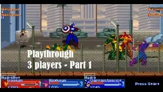 Marvel First Alliance - Playthrough - 3 players - Part 1