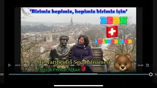 Bern🇨🇭Switzerland🏰’Birimiz hepimiz,hepimiz birimiz için’🚠 Bir Tarihçinin Seyahatnamesi🎠Sembolü Ayı 🐻