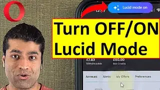How To Turn OFF Lucid Mode Opera