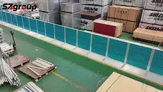 Aluminum barricade for event concert   SZgroup factory   Outdoor Aluminium Mojo Crowd Control Barrie