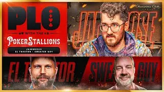 LIVE ACTION CASH $5/10/25 PLO with Jambrose, El Tractor, Sweater Guy