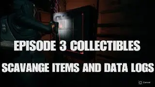 THE EXPANSE Episode 3: All collectibles - Scavenge items and Data logs