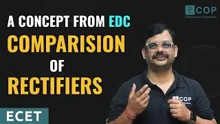 ECET Preparation Video (ECE - EDC): Rectifiers: Comparison Between HWR & FWR || APECET || TSECET ||