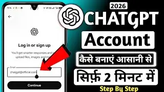 ChatGPT Account Kaise Banaye | How To Use ChatGPT | How To Create ChatGPT Account | Full Process
