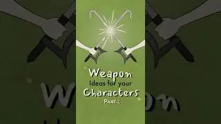 different weapon inspiration for your characters, part 2 🪃 #writing #originalcharacter #oc #art