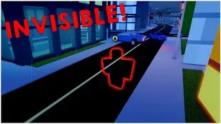 How to become INVISIBLE in Roblox JAILBREAK!