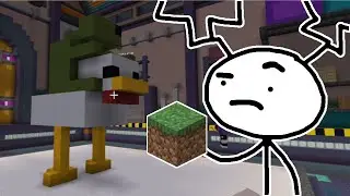 local man plays minecraft build battle...