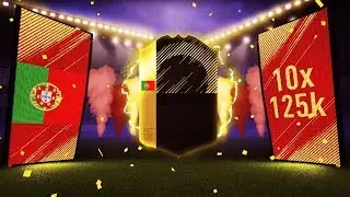 FIFA 18 | LAST CHANCE TO PACK RONALDO!!! 10x 125K ULTIMATE PACKS!!!