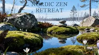 Lake Spirits 432Hz * Northern Spring Ambient Nature Soundscape | Retreat Grounds
