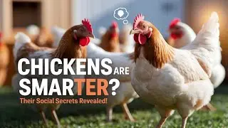 🐔 The Social Lives of Chickens: Smarter Than We Think? 🤔🌟