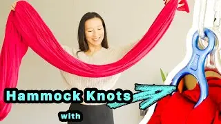 Tie Aerial Silks as a Hammock with Figure 8 | aerial practice