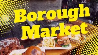 Borough Market in London street food tour