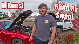 2008 Ford Mustang GT 6R80 Swap Guide - US Shift Quick 6 Install! | Part 4 (First Drive!!)
