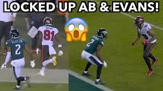 Mike Evans & Antonio Brown vs Darius Slay (2021) Eagles vs Buccaneers highlights