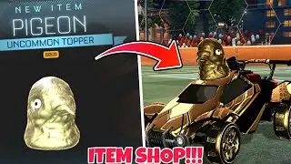 NEW ROCKET LEAGUE GOLD ITEMS!! | ROCKET LEAGUE GOLD PRESET DESIGNS