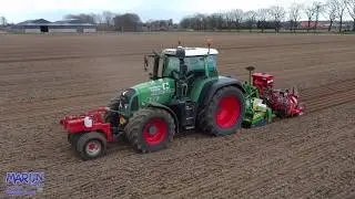 Sowing onions 2020 | Fendt 820 Vario TMS | Uien zaaien | Kuunders Deurne