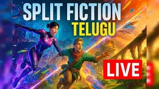 Split Fiction | Playing with Wife | Split-Screen #part15 #live #telugugamer