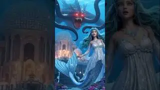 A bunny helps a mermaid reclaim her throne #animation #mermaid #rabbit #bunny #shorts #shortvideo#ai