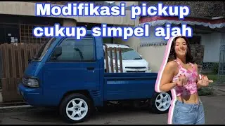 Mobil Pickup ss di modif cukup simpel ajah