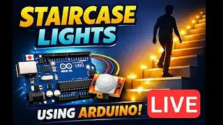 Automatic staircase lights