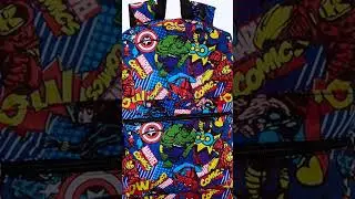 Marvel Comics Avengers Backpack for Kids. #amazon #backpack #shorts