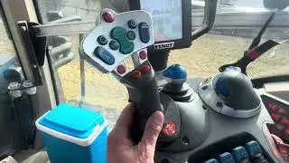 Fendt 930 en Fendt 514 C  op de mais bult jansen heeten