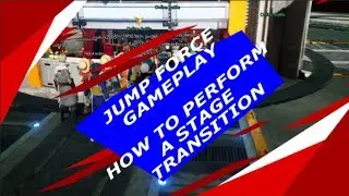 JUMP FORCE BETA - GAMEPLAY(VS CPU) + How To Perform Stage Transitions |1080p 60fps| PS4 pro