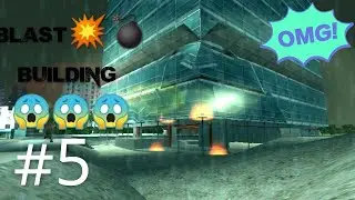 #5| Gta vice city in mobile| Blast💥💣 building🏢 😜