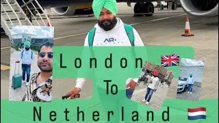 London To Netherland 🇳🇱| Eindhoven Airport | First Solo Trip #travelvlog #netherlands #england