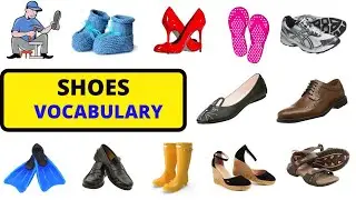 Common English Words with Hindi meaning | Shoes related Word Meaning | Shoes English Vocabulary