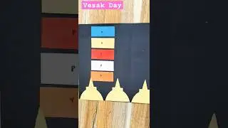 #Short#Vesak Card make. 💮🙏🙏🙏
