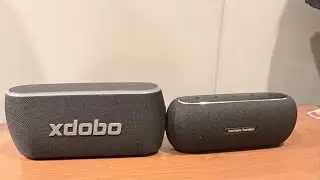  Xdobo X8 III vs Harman Kardon Luna Bluetooth speaker sound test ￼￼
