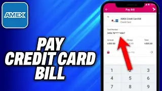 How To Pay Amex Credit Card Bill - Easy Fix