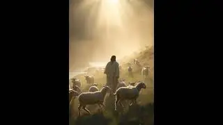 Jesus the Good Shepherd 🐑 | Calm Worship for Stress & Anxiety #music #edit #song #christian #faith 