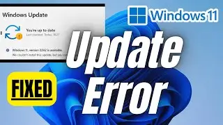 How to Fix Windows 11 Update Error | Step-by-Step Troubleshooting Guide