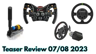 Teaser: Asetek La Prima | Simlab | Pimax Crystal | PXN V12 | Cammus C5 | Gamescom | Simracingexpo