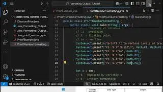 Java Printf Formatting