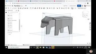 OnShape - Sheet metal, making patterns/nets with bends and flanges