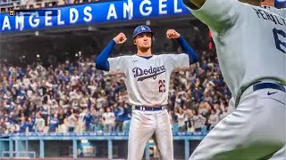 Walk Off Wild Pitch! Dodgers vs Braves - MLB The Show 23 Online Gameplay