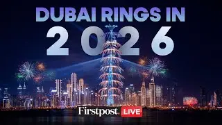 Dubai New Year 2026 LIVE:  Burj Khalifa New Year Countdown  with Spectacular Fireworks