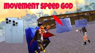 ⚡ONE OF THE FASTEST MOBILE MOVEMENT SPEED GAMEPLAY 🎯|| 3 FINGER CUSTOM HUD