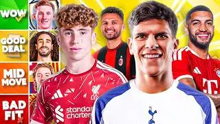 Ranking The Best COMPLETED Transfers This Summer!
