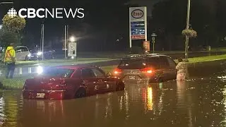 Southern Manitoba communities flooded after overnight rain